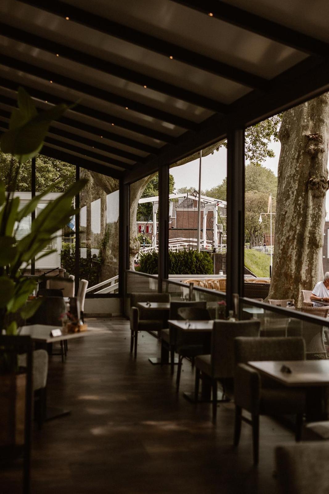 Hotel Restaurant Belvédère Schoonhoven Esterno foto